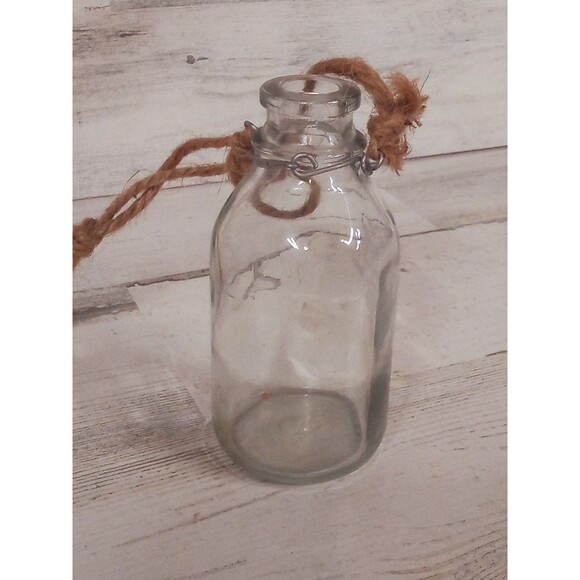 Miniature‎ Hanging Milk Jug Twine Hanger Great Decor Farmhouse - Picture 4 of 10
